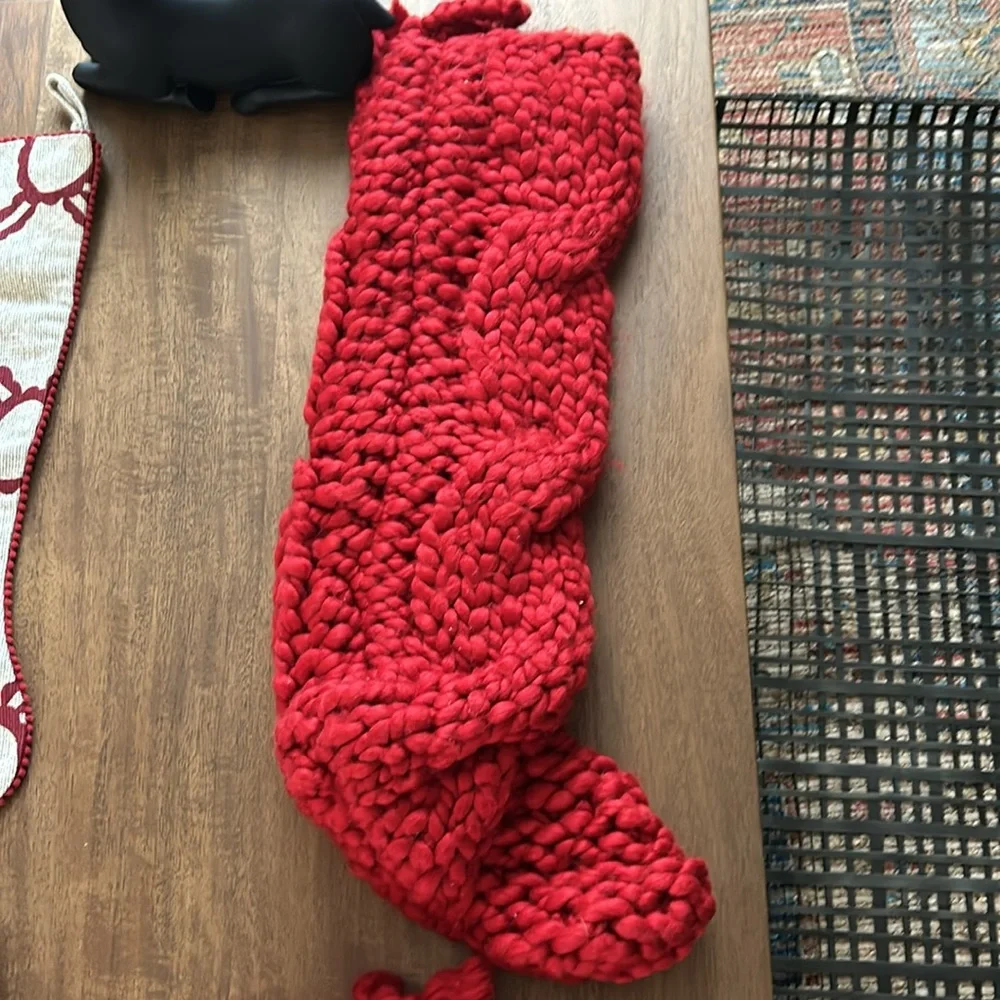 Crate & Barrel Christmas Stockings